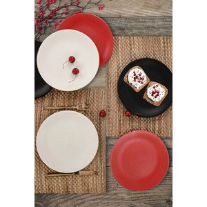 Set platouri pentru servire, Keramika, 275KRM1401, Ceramica, Multicolor imagine