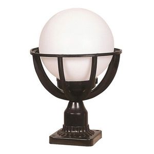 Lampa de exterior, Avonni, 685AVN1123, Plastic ABS, Alb/Negru imagine