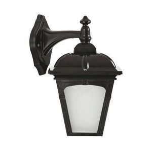Lampa de exterior, Avonni, 685AVN1229, Plastic ABS, Alb/Negru imagine