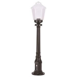 Lampadar de exterior, Avonni, 685AVN1297, Plastic ABS, Negru imagine