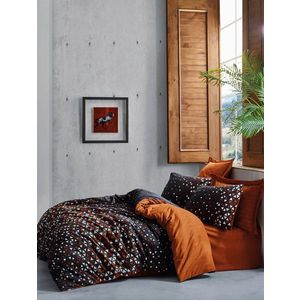 Lenjerie de pat pentru o persoana (DE), Colin - Cinnamon, Cotton Box, Bumbac Ranforce imagine