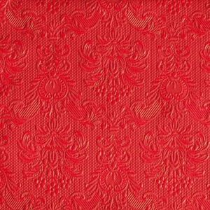 Servetele de masa Red Elegance 15 bucati 33x33 cm imagine