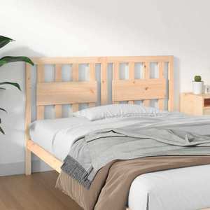 vidaXL Tăblie de pat, 145, 5x4x100 cm, lemn masiv de pin imagine