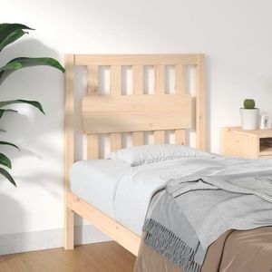 vidaXL Tăblie de pat, 80, 5x4x100 cm, lemn masiv de pin imagine