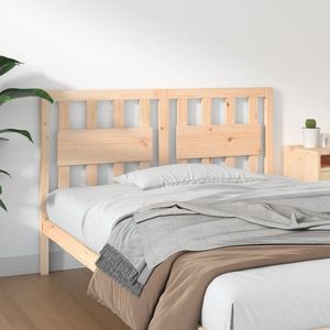 vidaXL Tăblie de pat, 140, 5x4x100 cm, lemn masiv de pin imagine