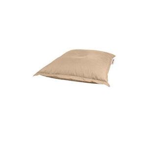 Fotoliu Bean Bag Ferndale Cushion Pouf, 100 x 100 cm, 248FRN1284, poliester/polistiren, Bej imagine