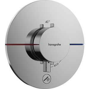 Baterie dus termostatata Hansgrohe ShowerSelect Comfort S cu montaj incastrat necesita corp ingropat crom imagine