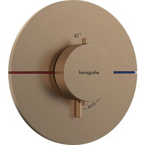 Baterie dus termostatata Hansgrohe ShowerSelect Comfort S cu montaj incastrat necesita corp ingropat bronz periat imagine