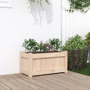 vidaXL Jardinieră de grădină, 60x31x31 cm, lemn masiv de pin imagine