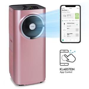 Klarstein Kraftwerk Smart 12K, aer condiționat portabil, 3 în 1, 12000 BTU, control prin aplicație, telecomandă imagine