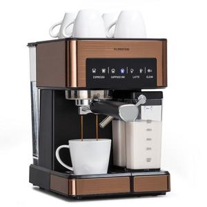 Klarstein Arabica Comfort, aparat de cafea espresso, 1350W, 20 bar, 1, 8 l, suprafață de control tactil imagine