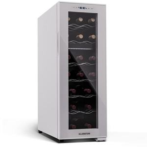 Klarstein Shiraz 18 Duo, frigider pentru vin, 2 zone, 53 l / 18 sticle, 5-18 / 5-18 °C, control tactil imagine