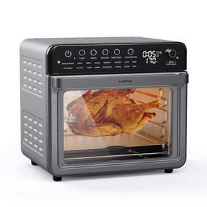 Klarstein Air Glaze, friteuză digitală cu aer cald, 2000 W, 34 l, 16 programe, încălzire superioară și inferioară imagine