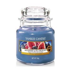 Lumânare parfumată MULBERRY & FIG mică 104g 20-30 de ore Yankee Candle imagine