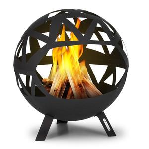 Blumfeldt Colima, focar, Ø 66 cm, sferic, cu grătar pentru cărbuni și scrumieră, formă geometrică imagine