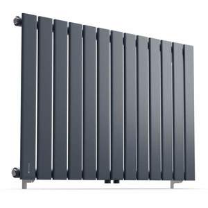 Blumfeldt Ontario, radiator, 100 x 60, conexiune laterală și centrală de 1/2 inch, montare pe perete, 681 W imagine