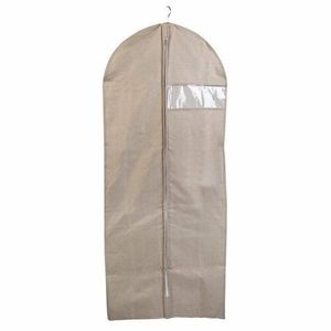 Husă pentru costum și rochie lungă Compactor Sandy 60 x 137 cm, bej imagine
