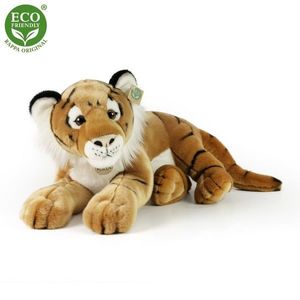 Jucărie pluș Tigru maro Rappa, 60 cm ECO-FRIENDLY imagine