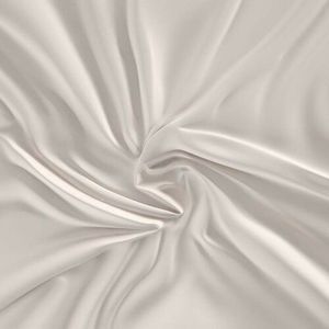 Cearșaf de pat Kvalitex Luxury collection din satin alb, 220 x 200 cm + 15 cm, 220 x 200 cm imagine