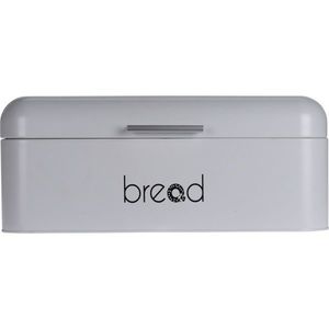 Cutie de tablă pentru pâine EH Bread cu capac, alb imagine
