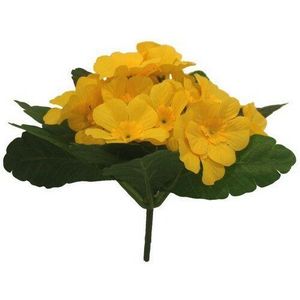 Floare artificială Primula galbenă, 24 cm imagine