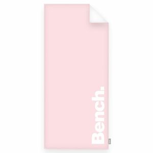 Prosop de plajă Bench roz deschis, 80 x 180 cm imagine
