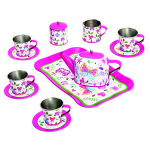 Set de ceai pentru copii Bino - roz imagine