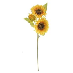 Floare artificială Floarea soarelui, 23 x 60 cm imagine