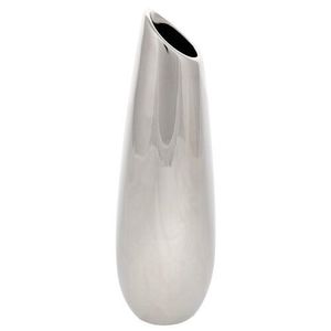 Vază din ceramică Silver, 12 x 36 x 12 cm imagine