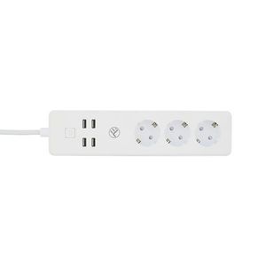 Cablu prelungitor Tellur WiFi Smart PowerStrip alb, 1, 8 m imagine