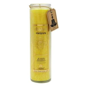 Lumânare parfumată înltă Arome Chakra Înțelepciune, parfum de flori, 320 g imagine