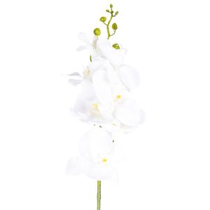 Orhidee artificială albă, 86 cm imagine