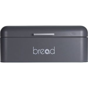 Cutie de tablă pentru pâine EH Bread cu capac, gri imagine