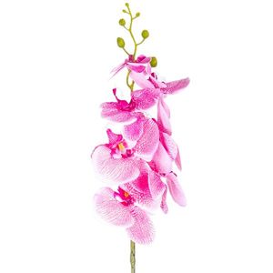 Orhidee artificială roz închis, 86 cm imagine
