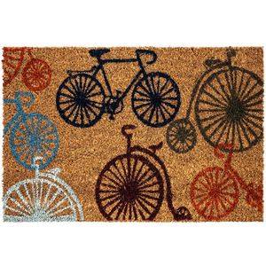 Covoraș cocos Biciclete, 40 x 60 cm imagine