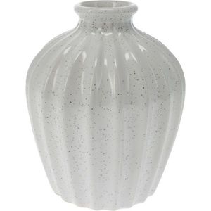 Vază din porțelan Sevila, 11, 5 x 15 cm, alb imagine