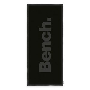 Prosop de plajă Bench negru, 80 x 180 cm imagine