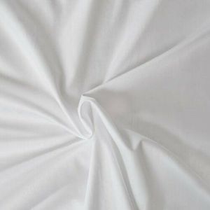 Cearșaf de pat Kvalitex Luxury collection din satin alb, 90 x 200 cm + 15 cm, 90 x 200 cm imagine