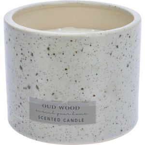 Lumânare parfumată Enrich your home, Oud Wood, 180 g, 10, 5 x 8 cm imagine