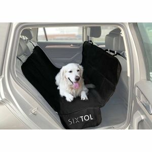 Pătură de protecție pentru mașină Sixtol BEN, sub câine, negru imagine
