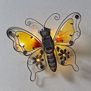 Lampă solară în formă de fluture imagine