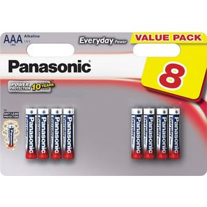 8 baterii PANASONIC AAA 1, 5 V micro imagine