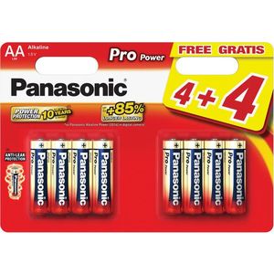 8 baterii PANASONIC AA 1, 5 V imagine