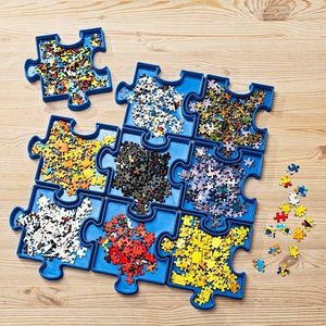 9 Tăvițe pentru sortat puzzle-uri imagine