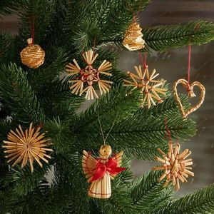 56 Decoratiuni de Crăciun din paie imagine