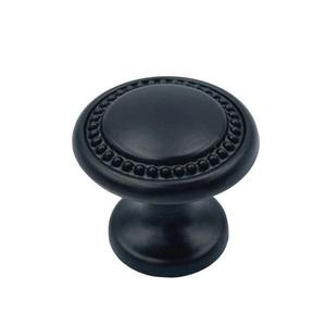 Buton pentru mobila Louis, finisaj negru, D: 25 mm imagine