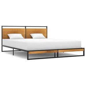 vidaXL Cadru de pat, 160 x 200 cm, metal imagine