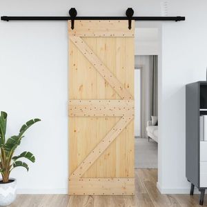 vidaXL Ușă „NARVIK”, 95x210 cm, lemn masiv de pin imagine
