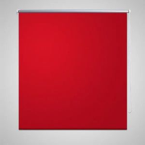 Jaluzea rulabilă opacă, 160 x 175 cm, roșu imagine