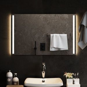 vidaXL Oglindă de baie cu LED, 80x50 cm imagine